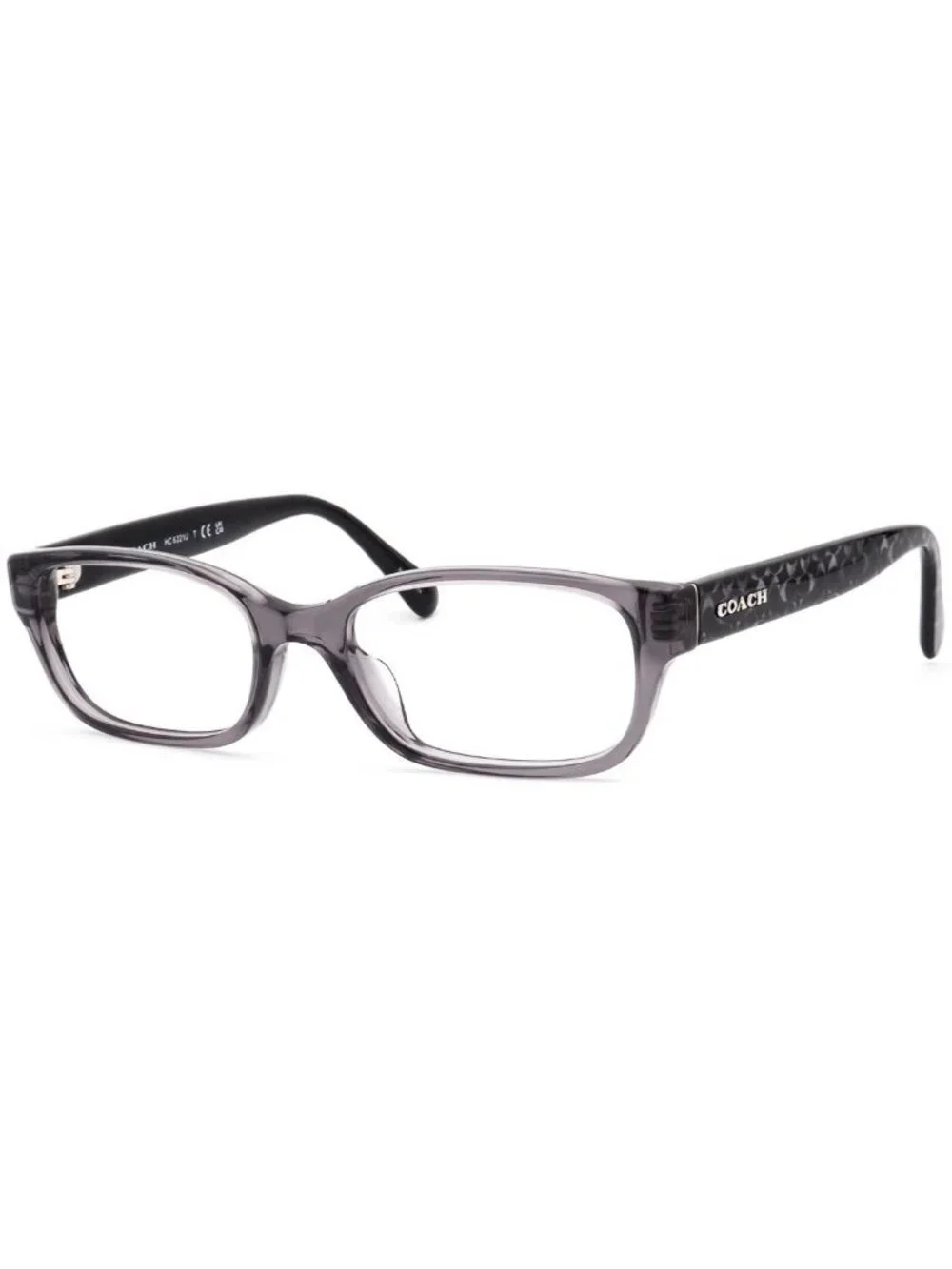 Coach HC 6221U 5785 Eyeglasses Transparent Grey 52 17 140